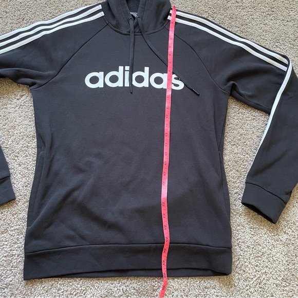 Adidas black sweatshirt size small - Picture 2 of 7